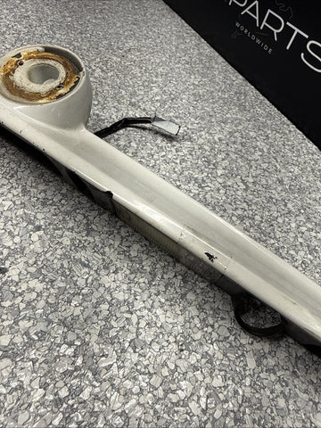 01-06 BMW E46 M3 Convertible Trunk Lid Grip Key Deck Handle Alpine White