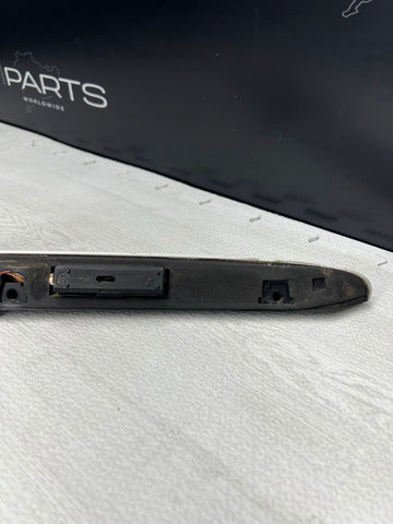 01-03 BMW E46 M3 Coupe Trunk Lid Grip Key Deck Handle Alpine White