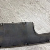 01-06 BMW E46 M3 Rear Bumper Lower Lip Diffuser Trim Panel OEM Jet Black *Crack*