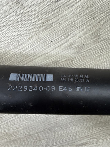 01-06 BMW E46 M3 Driveshaft Drive Shaft GOOD Center Support Bearing 2229240