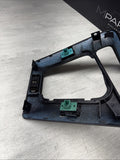 92-99 BMW E36 3 Series Center Console Armrest Trim Cover Black Coupe