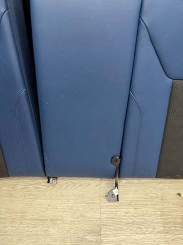21-26 BMW G82 M4 Coupe Interior Rear Back Seat Back Rest Seats Fjords Blue