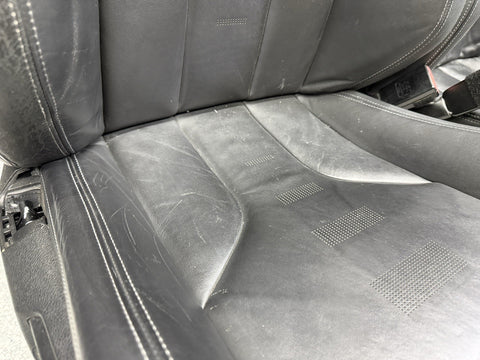 OEM 15-20 BMW F82 M4 LEATHER SEAT SEATS CUSHION INTERIOR SET BLACK