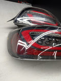 COMBO DEPO LED JDM Sequential Signal Tail Light+Smoke 3rd Brake For Honda S2000