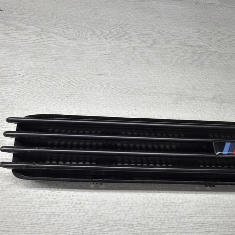 01-06 BMW E46 M3 Fender Vent Passenger Grill Trim Genuine OEM Painted Black