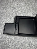 01-06 BMW E46 M3 Center Console Armrest Arm Rest Black Leather