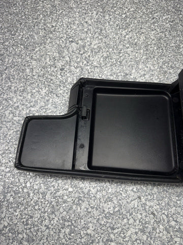 01-06 BMW E46 M3 Center Console Armrest Arm Rest Black Leather