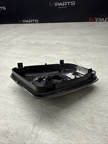 01-06 BMW E46 M3 Center Dome SMG Shift Plate Dark Grey Metallic