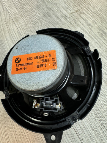 01-06 BMW E46 M3 HARMON KARDON DOOR / REAR DECK SPEAKERS 8368244 PAIR