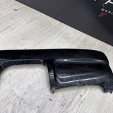 01-06 BMW E46 M3 Rear Bumper Lower Lip Diffuser Trim Panel OEM Jet Black *Crack*