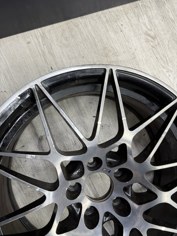 15-20 BMW F80 F82 F83 M3 M4 666M 20” Rear OEM Wheel Rim 20x10 *BENT