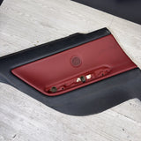BMW 01-06 E46 M3 COUPE LEFT REAR QUARTER INTERIOR TRIM PANEL IMOLA RED *Notes*
