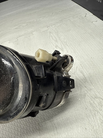 01-06 BMW E46 M3 Front Left Driver Bumper Fog Light Clear OEM *Cracked Housing