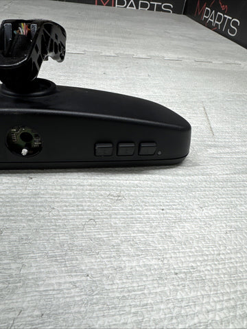 01-06 BMW E46 M3 Rearview Rear View Mirror SOS *Liquid Damage*