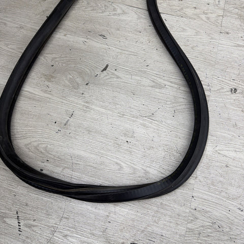 BMW E46 M3 01-06 Passenger Right Side Door Weather Strip Seal Black OEM