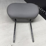 BMW E46 M3 01-06 Front Seat Headrest Head Rest Gray OEM