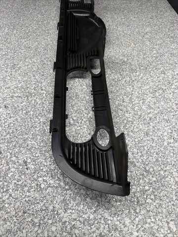 01-06 BMW E46 M3 CONVERTIBLE REAR SEAT ROLLOVER BAR TRIM COVER BLACK 8204279 OEM