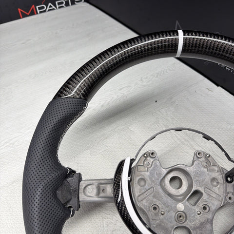 15-20 BMW F80 F82 F83 M3 M4 OHC Carbon fiber Steering Wheel Manual DCT