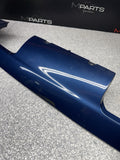 01-06 BMW E46 M3 Rear Bumper Lower Lip Diffuser Trim Panel OEM Topaz Blue