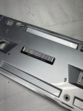 Rear Trunk Lid Lisence Plate Cover Trim Silver OEM BMW E36 Z3 M Roadster 1998-02