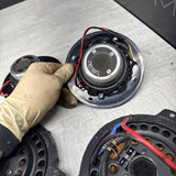 01-06 BMW E46 M3 Upgraded Speakers Morel Virtus Nano Hybrid Woofer Convertible