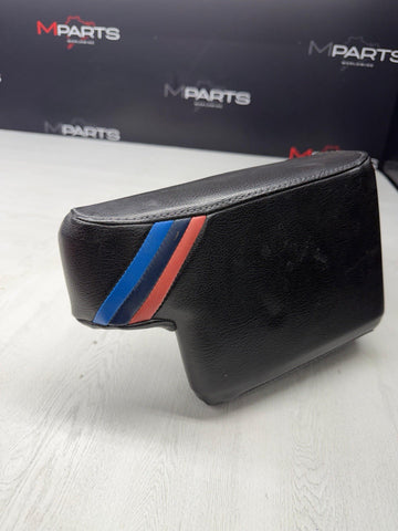 BMW E36 M3 Armrest Arm Rest Leather Black Center Console 95-99 OEM