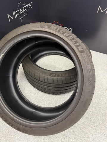 Used 275/35ZR19 Michelin Pilot Sport 4 S 102Y 8/32 Pair