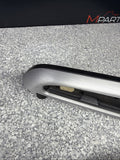 01-06 BMW E46 M3 Brushed Aluminum/Black Door Trim Armrests Front Rear Coupe