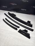 08-13 BMW E92 E93 M3 Interior Trim Set Carbon Leather OEM *Missing 1 Front Door