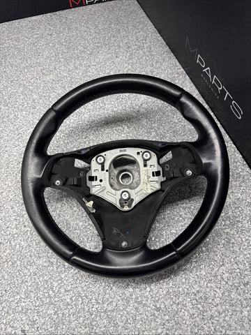 OEM Genuine BMW 08-13 E90 E92 E93 M3 Leather Steering Wheel DCT