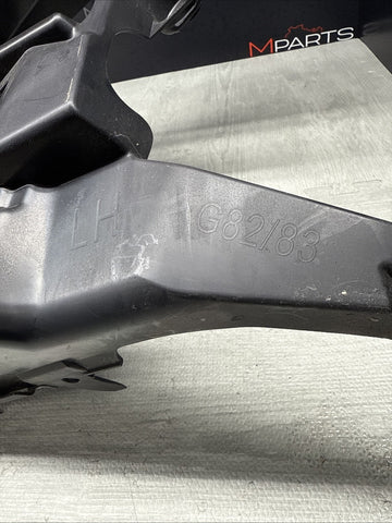 BMW G82 M4 REAR LEFT BUMPER SIDE LATERAL SUPPORT 51128074727 ORIGINAL