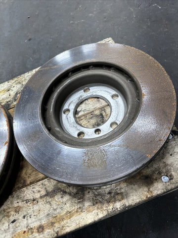 00-02 BMW Z3M Front Brake Rotors Left Right Pair Set OEM