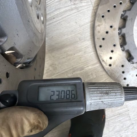 SHW / REFURBISHED 13-17 BMW F06 F10 F12 F13 M5 M6 REAR BRAKE DISCS ROTORS