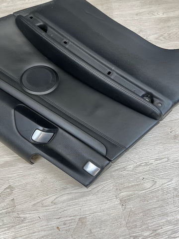 08-13 BMW E92 M3 Original Black Interior Rear Right Passenger Door Card Panel