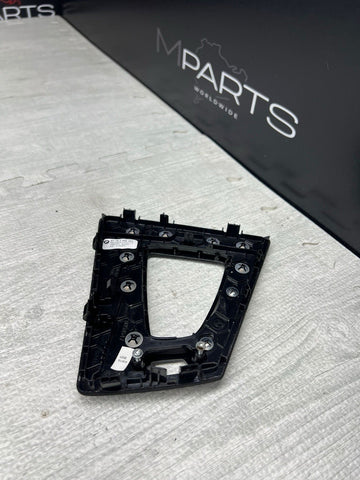 OEM Center Console Shifter Trim Dome Plate Alcantara BMW 15-20 F80 F82 F83 M3 M4