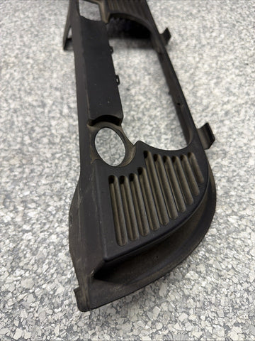 01-06 BMW E46 M3 CONVERTIBLE REAR SEAT ROLLOVER BAR TRIM COVER BLACK 8204279 OEM