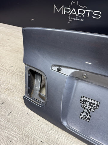 (PICKUP ONLY) Trunk Deck Lid 04-06 BMW E46 M3 Coupe 41627065260 Steel Grey