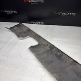 01-06 BMW E46 M3 Rear Bumper Lower Lip Diffuser Trim Panel OEM Titan Silver