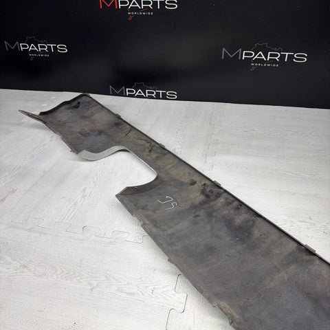 01-06 BMW E46 M3 Rear Bumper Lower Lip Diffuser Trim Panel OEM Titan Silver