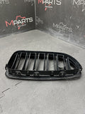 Gloss Black Dual Slat Front Kidney Grille Grill 10-16 BMW F10 M5 Left Driver