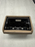 BMW 01-06 E46 325 330 M3 CENTER CONSOLE REAR STORAGE ASHTRAY ROLLUP TRAY BEIGE