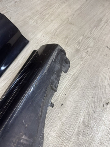 01-06 BMW E46 M3 Rocker Panel Side Skirts OEM Carbon Black
