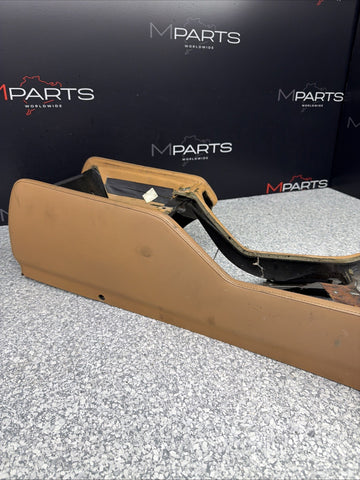 Damaged 2000-2003 BMW E39 M5 Factory Center Console Caramel Napa Leather OEM