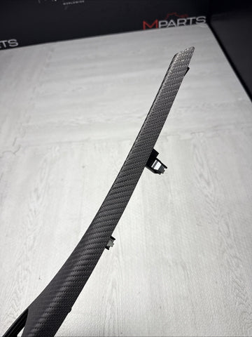 BMW F87 M2 FRONT CENTER CONSOLE TRIM DRY CARBON FIBER 51168065423 16-20