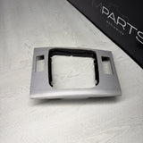 01-06 BMW E46 M3 Coupe Interior Center Shift Shifter Trim Brushed Aluminum