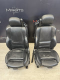 01-06 BMW E46 M3 Convertible Interior Front Heated Seats Black *Notes*