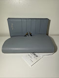 NEW Christian Dior Saddle Flap Card Wallet/Holder Goatskin Cloud Blue