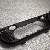 01-06 BMW E46 M3 CONVERTIBLE REAR SEAT ROLLOVER BAR TRIM COVER BLACK 8204279 OEM