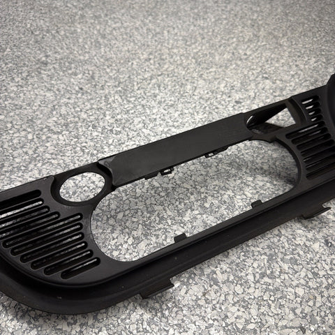 01-06 BMW E46 M3 CONVERTIBLE REAR SEAT ROLLOVER BAR TRIM COVER BLACK 8204279 OEM