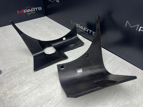 01-06 BMW E46 M3 Cooling Fan Shrouds Trims Panels Genuine OEM